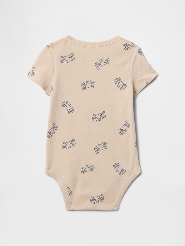 GAP Otroški bodi Gap z logotipom Gap