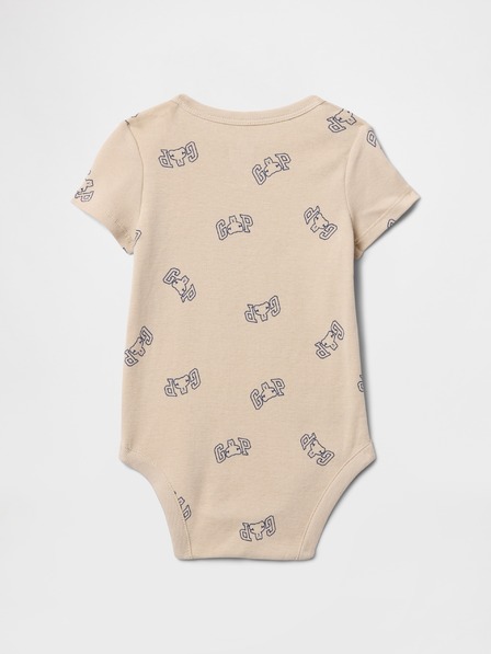 GAP Otroški bodi Gap z logotipom Gap