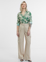 Orsay Zeleno-bež ženska srajca ORSAY