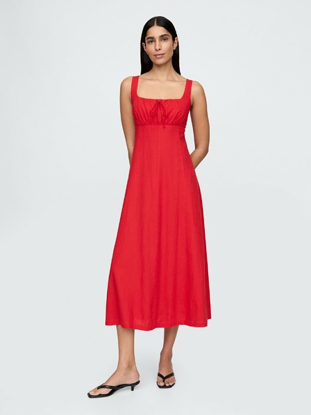 GAP Lanena maksi obleka GAP