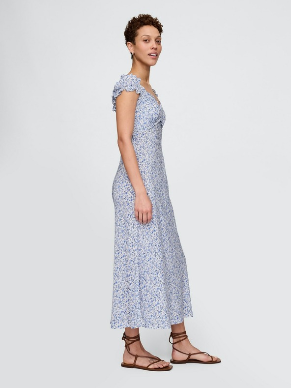 GAP Cvetlična maksi obleka GAP