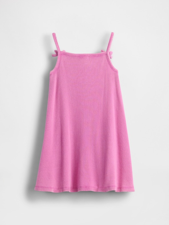 GAP Otroške rebričaste obleke GAP