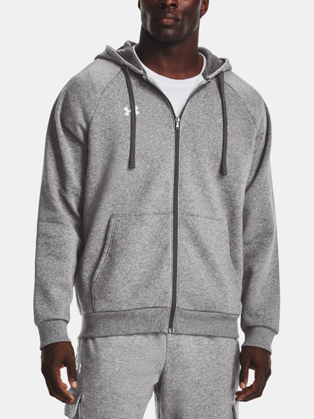 Under Armour Moški pulover Under Armour UA Rival Fleece FZ Hoodie