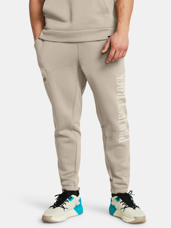 Under Armour Moške spodnji del trenirke Under Armour Pjt Rock Icon Fleece Jogger