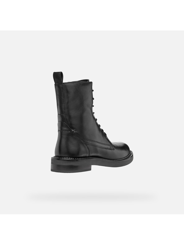 Geox Črni ženski gležnjarji Geox Serilda