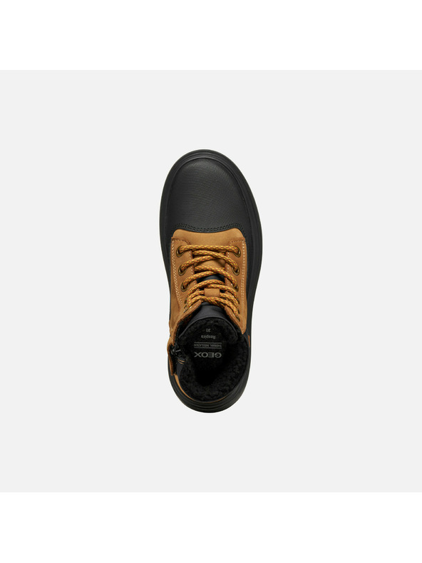 Geox Svetlo rjava dečka gležnjararska obutev Geox Kiddartah WPF