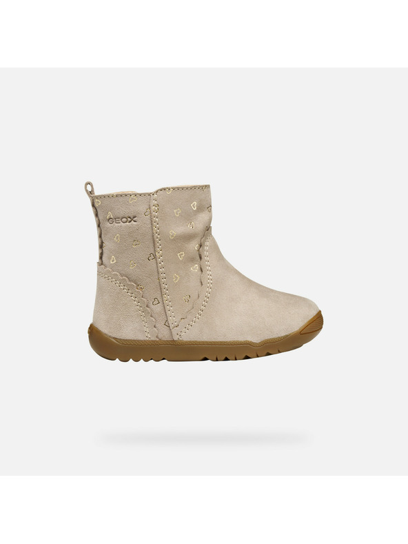 Geox Bež deklinske čevlje za prve korake Geox Macchia