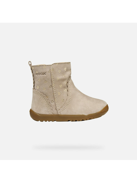 Geox Bež deklinske čevlje za prve korake Geox Macchia
