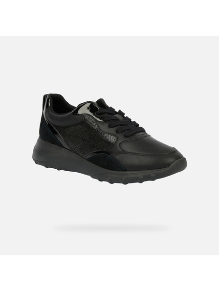 Geox Črne ženske superge Geox Alleniee