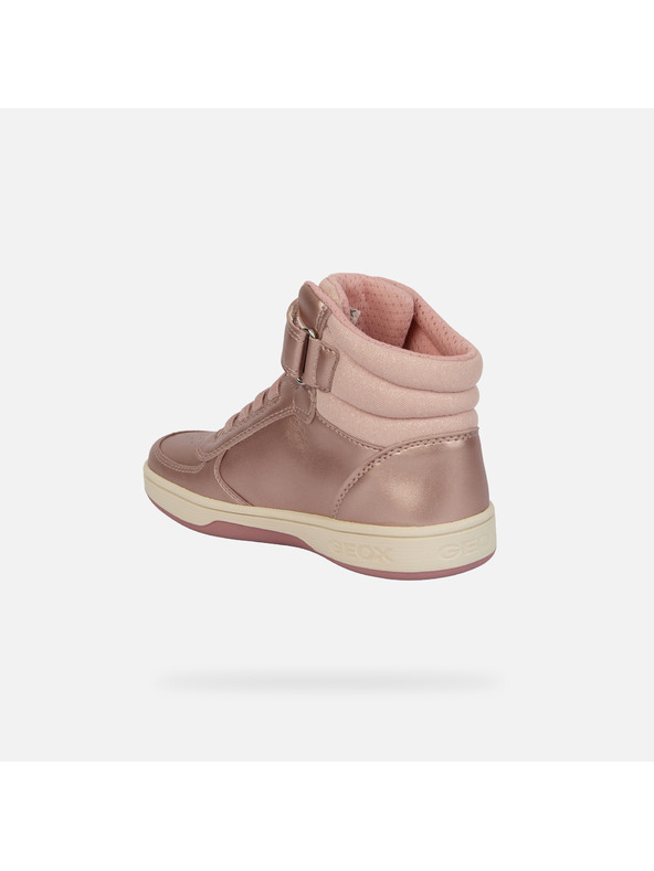 Geox Rožnate dekliške superge Geox Maltin