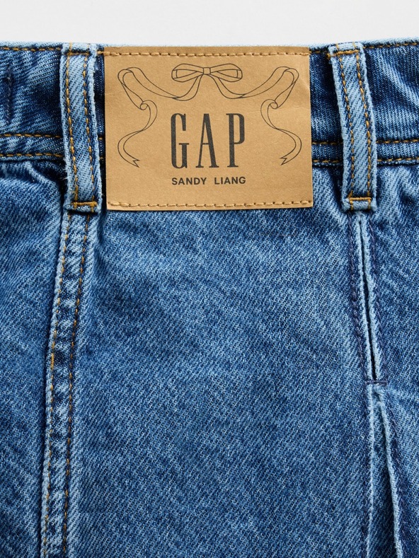 GAP Jeans Mini naguban krilo Gap × Sandy Liang GAP