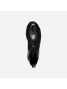 Geox Črni ženski gležnjarji Geox Serilda