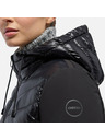 Geox Čierna dámska bunda parka Geox Spherica