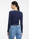 Orsay Temno modra ženska majica z dolgimi rokavi ORSAY