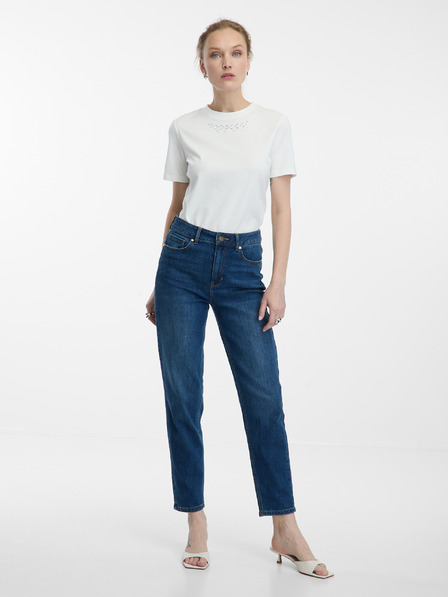 Orsay Bela ženska majica z aplikacijo ORSAY