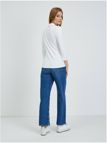 Orsay Krem majica s tričetrtinskimi rokavi ORSAY