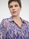 Orsay Vijolična ženska bluza z ovratnikom ORSAY