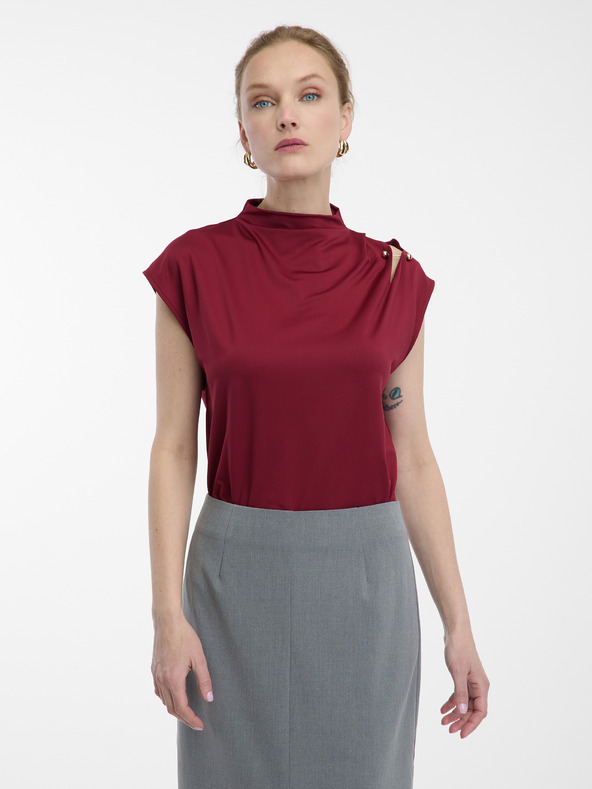 Orsay Vinsko rdeča ženska bluza ORSAY