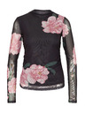 Orsay Črna ženska bluza s cvetličnim vzorcem ORSAY