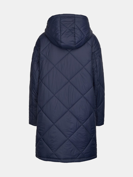 Orsay Tmavemodrý dámsky prešívaný kabát ORSAY