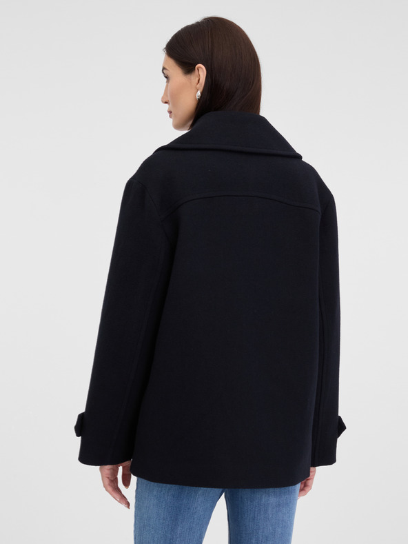 Orsay Črni ženski kratek plašč ORSAY