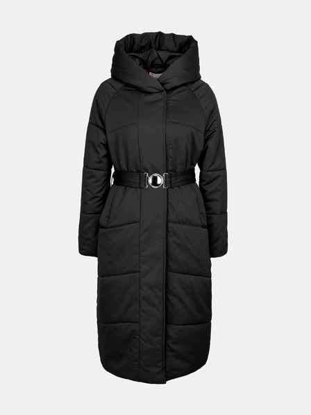 Orsay Črni ženski prešiti plašč ORSAY