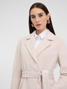 Orsay Krem ženski plašč ORSAY