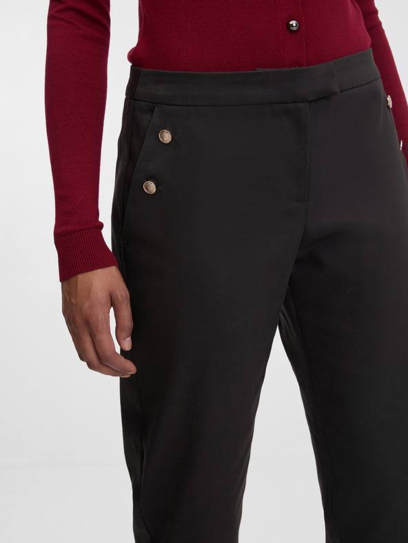 Orsay Črne ženske hlače ORSAY