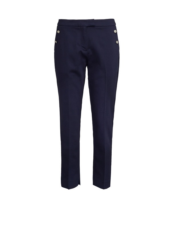 Orsay Temno modre ženske hlače ORSAY