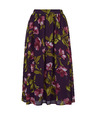 Orsay Vijolično žensko midi krilo s cvetličnim vzorcem ORSAY
