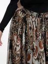 Orsay Rjavo žensko vzorčasto midi krilo ORSAY