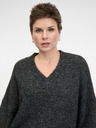 Orsay Temno siv ženski pulover ORSAY
