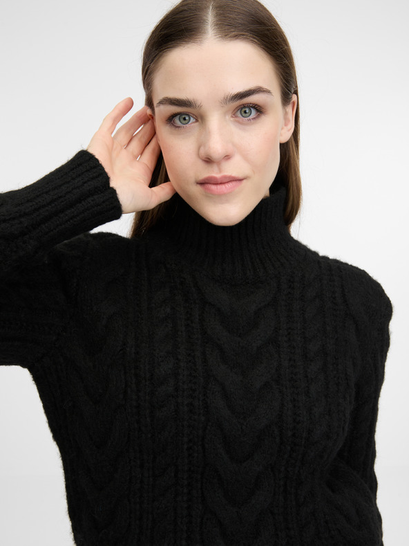 Orsay Crna ženska dolčevita ORSAY