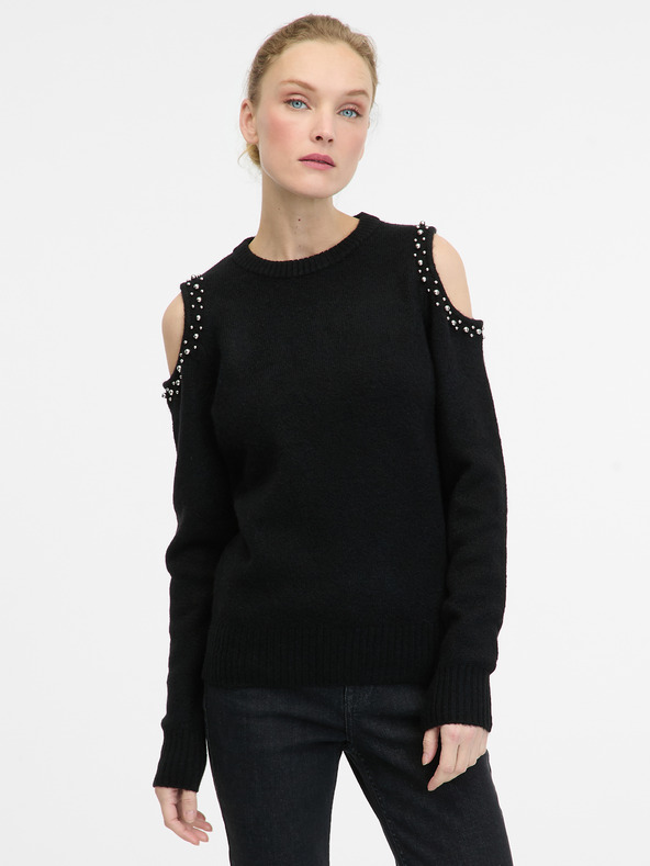 Orsay Črn ženski pulover ORSAY