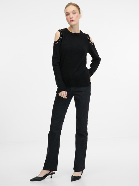Orsay Črn ženski pulover ORSAY