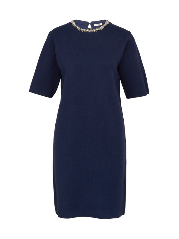 Orsay Temno modre ženske mini obleke ORSAY