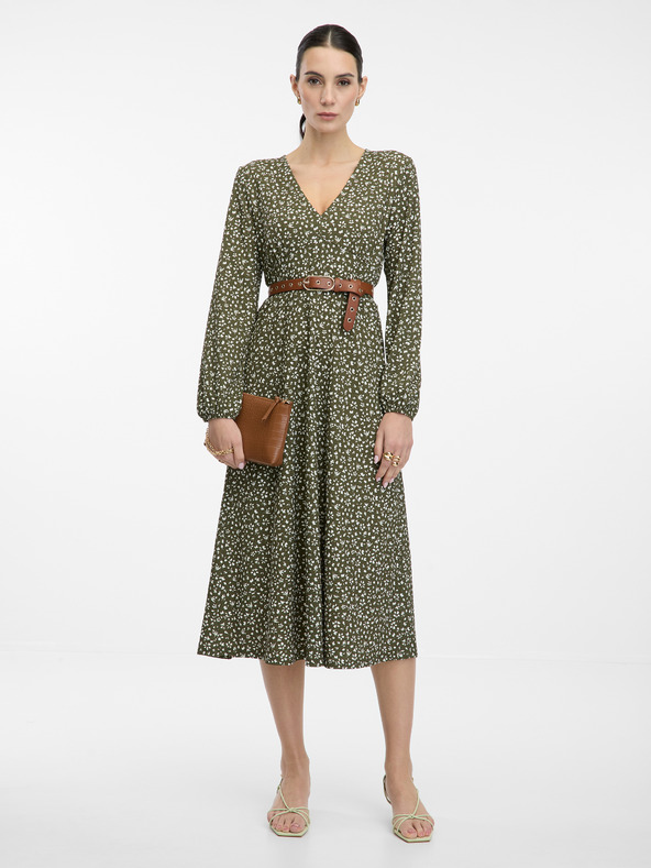 Orsay Zelena ženska midi obleka ORSAY