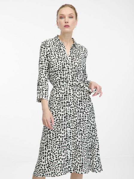 Orsay Kremaste ženske srajčne obleke do kolen ORSAY