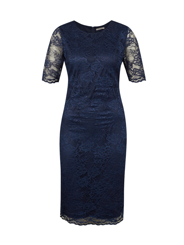 Orsay Modre ženske oprijete obleke do kolen ORSAY