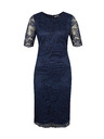 Orsay Modre ženske oprijete obleke do kolen ORSAY
