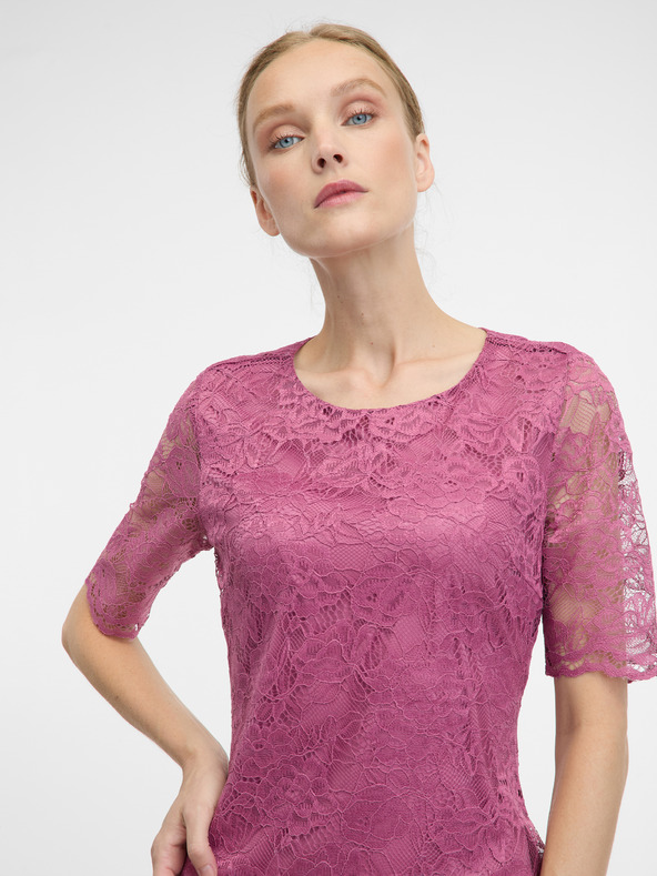 Orsay Rožnata ženska obleka do kolen ORSAY