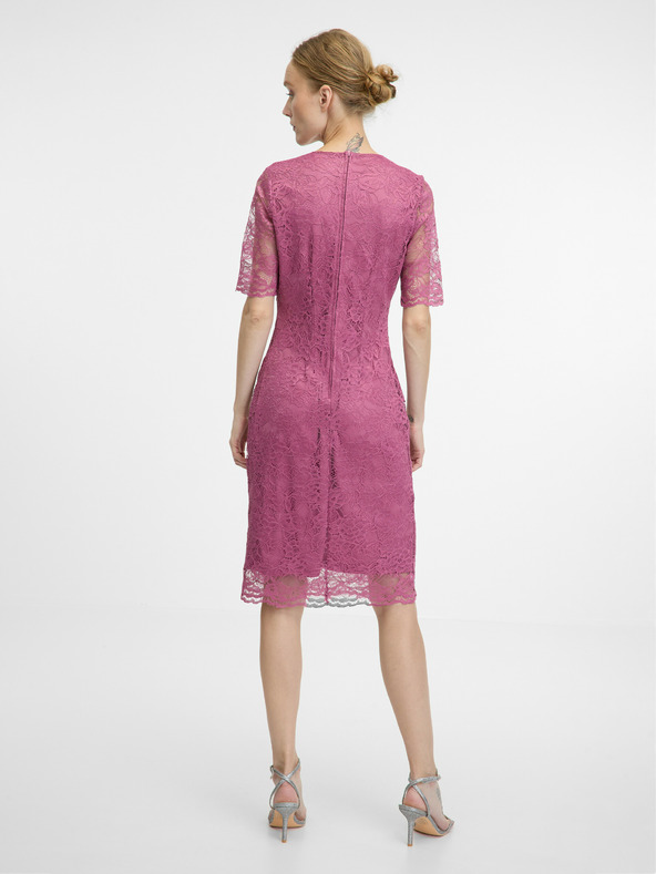 Orsay Rožnata ženska obleka do kolen ORSAY