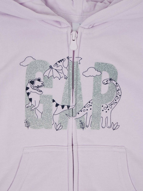 GAP Baby jopica z zadrgo in s kapuco GAP