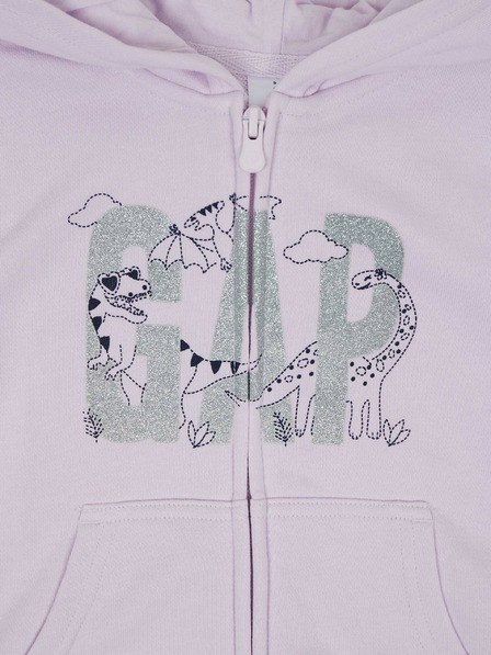 GAP Baby jopica z zadrgo in s kapuco GAP