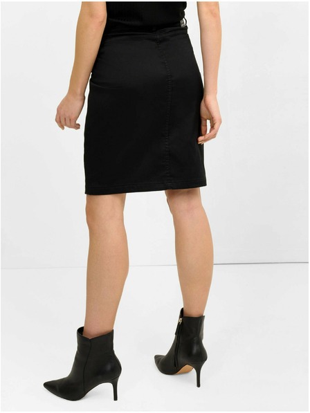 Orsay Črno kratko oprijeto krilo ORSAY