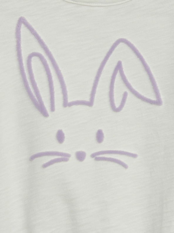 GAP Baby organic majica zajec GAP