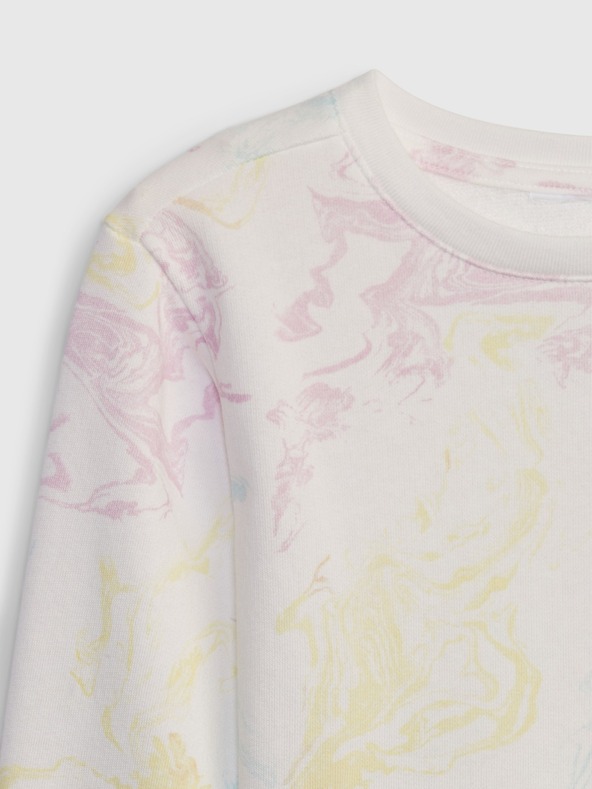 GAP Detská batikovaná mikina GAP