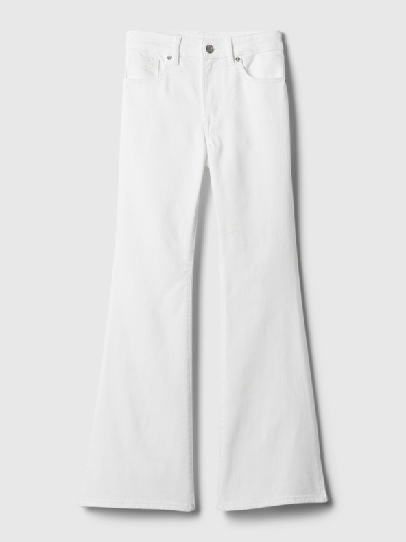 GAP Otroške jeans hlače flare z visokim pasom GAP