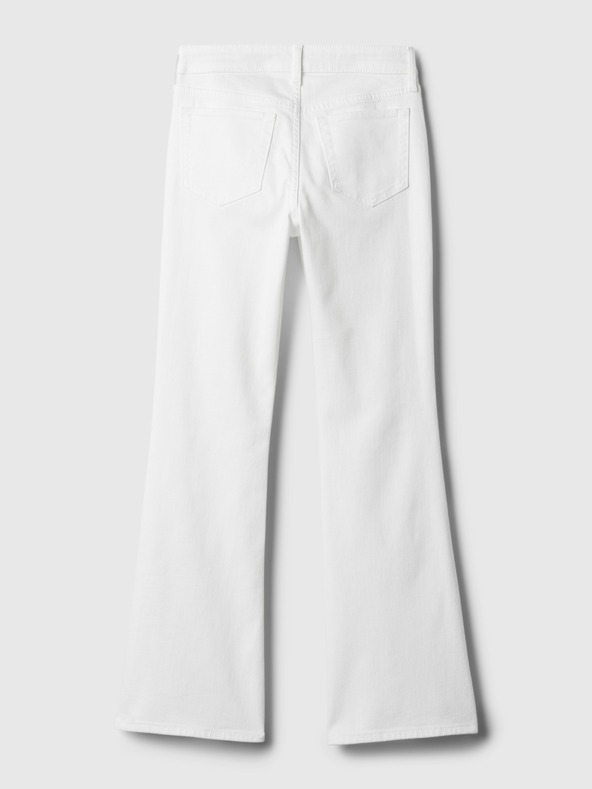 GAP Otroške jeans hlače flare z visokim pasom GAP