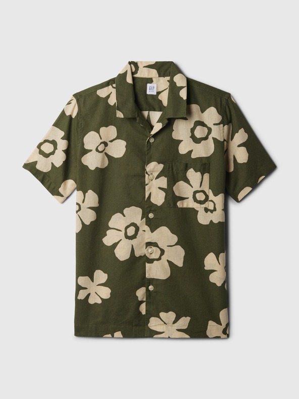 GAP Otroška vzorčasta srajca GAP